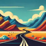 A long road to the mountains