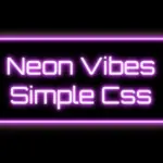 Styling the neon text with pink, magenta and purple hues setting the text shadow CSS property.